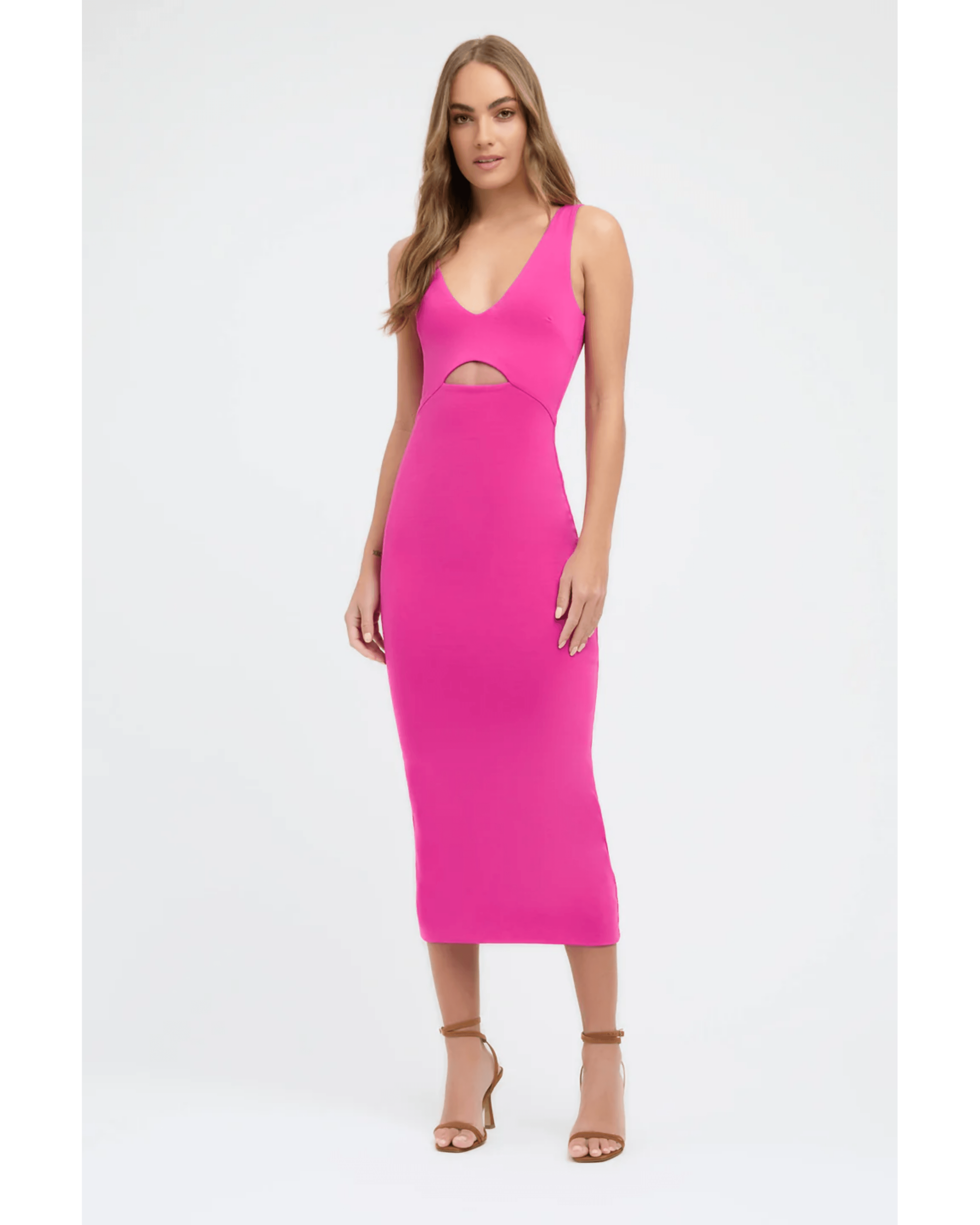 Rachelle Midi Dress - Endless - UAE Rental and Resale for Women's Fashion