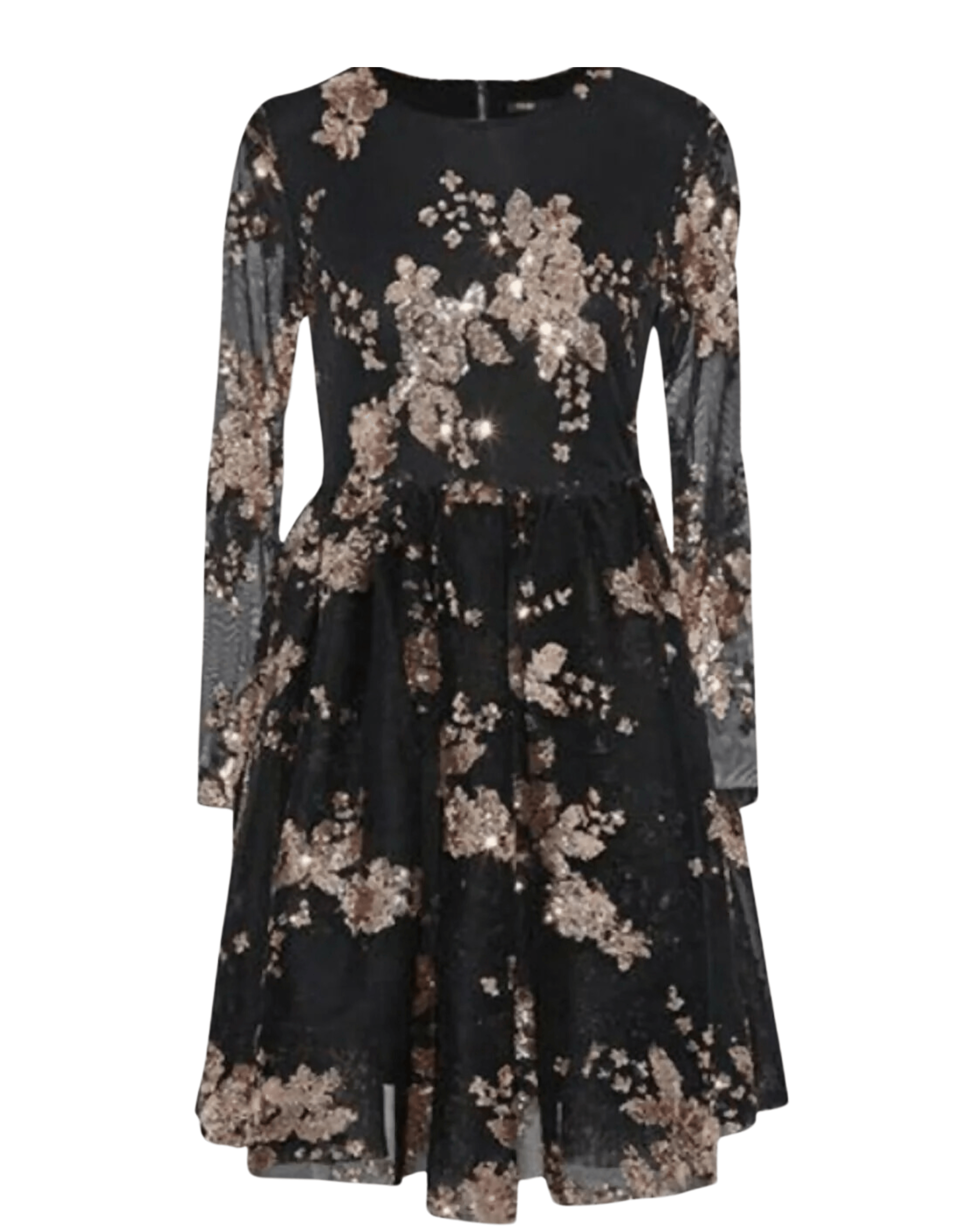 Radar Floral Sequin Mini Dress - Endless - UAE Rental and Resale for Women's Fashion