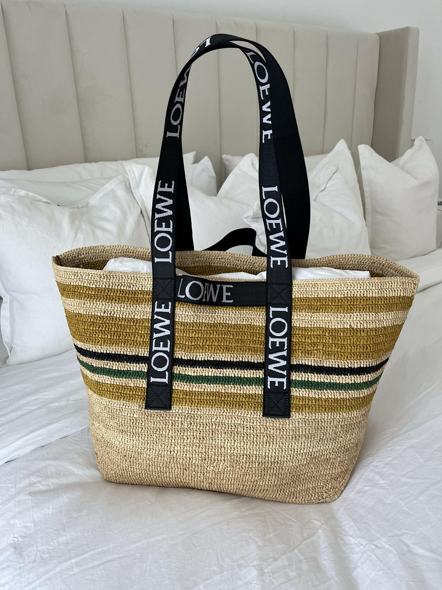 Raffia Tote Bag - Endless