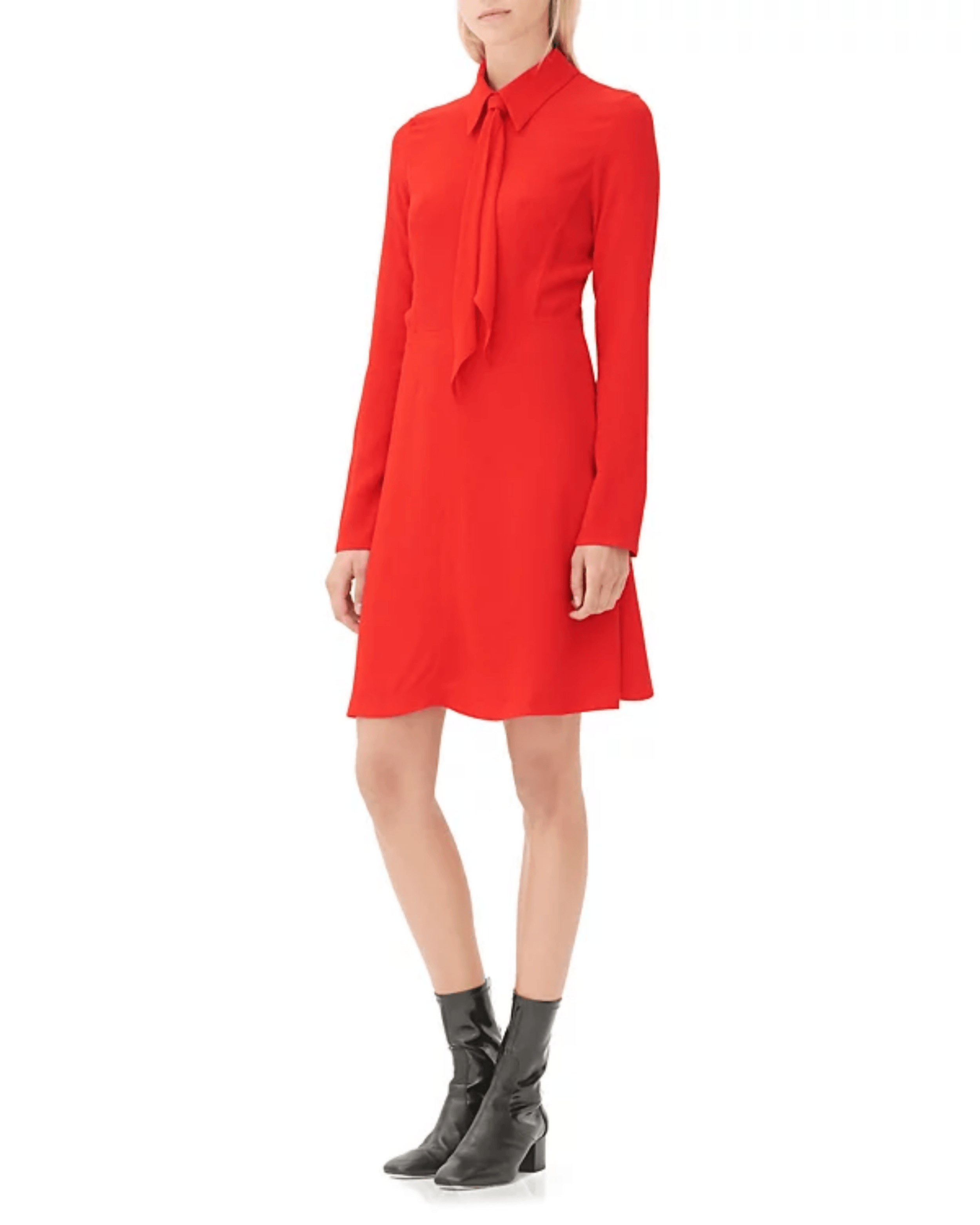 Rage Tie Neck Dress - Endless - UAE Rental and Resale for Women's Fashion