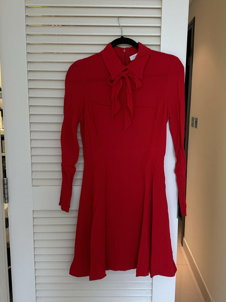 Rage Tie Neck Dress - Endless - UAE Rental and Resale for Women's Fashion