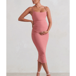 Raquel Maternity Cami Midi Dress - Endless - UAE Rental and Resale for Women's Fashion