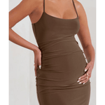 Raquel Maternity Cami Midi Dress - Endless - UAE Rental and Resale for Women's Fashion