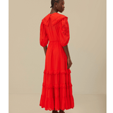 Red Humming Bird Richelieu Maxi Dress - Endless - UAE Rental and Resale for Women's Fashion