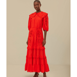 Red Humming Bird Richelieu Maxi Dress - Endless - UAE Rental and Resale for Women's Fashion