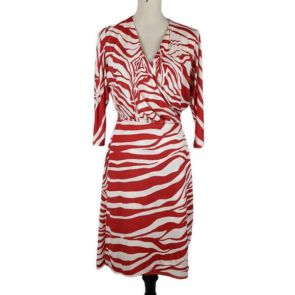 Red Zebra Dress - Endless