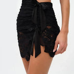 Regina Cut-Out Mini Dress in Black - Endless - UAE Rental and Resale for Women's Fashion