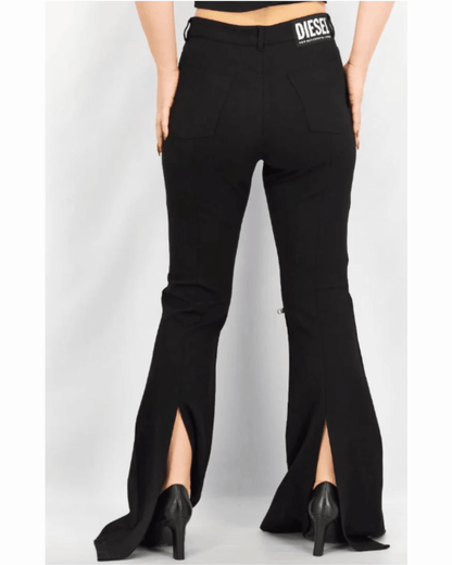 Regular Fit Solid Wide Leg Pants - Endless