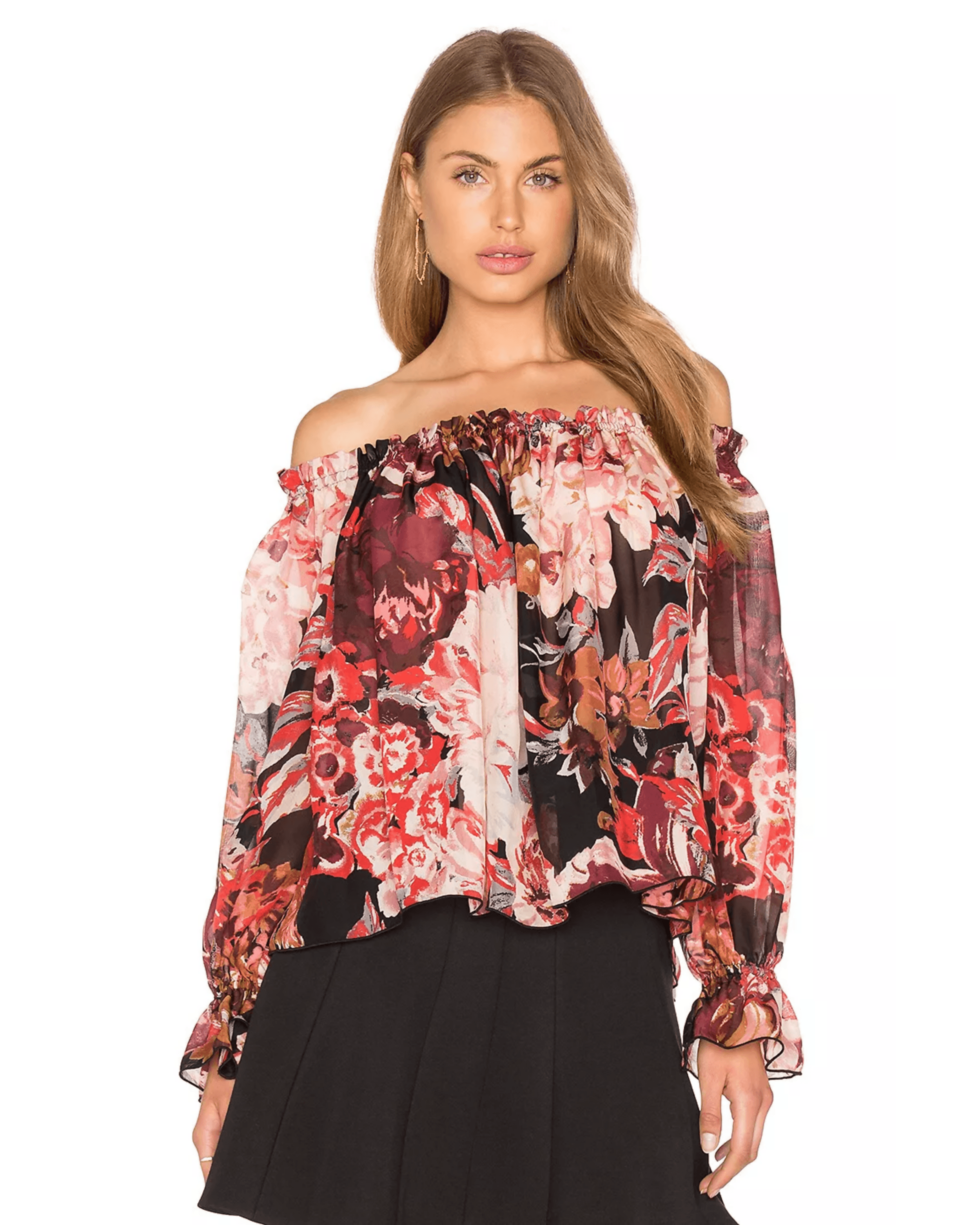 Remi Off the Shoulder Top Blouse - Endless - UAE Rental and Resale for Women's Fashion