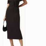 Revival Off Shoulder Midi Dress - Endless - UAE Rental and Resale for Women's Fashion
