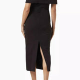 Revival Off Shoulder Midi Dress - Endless - UAE Rental and Resale for Women's Fashion