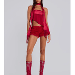 Rhea Lace Bloomer Shorts - Endless - UAE Rental and Resale for Women's Fashion