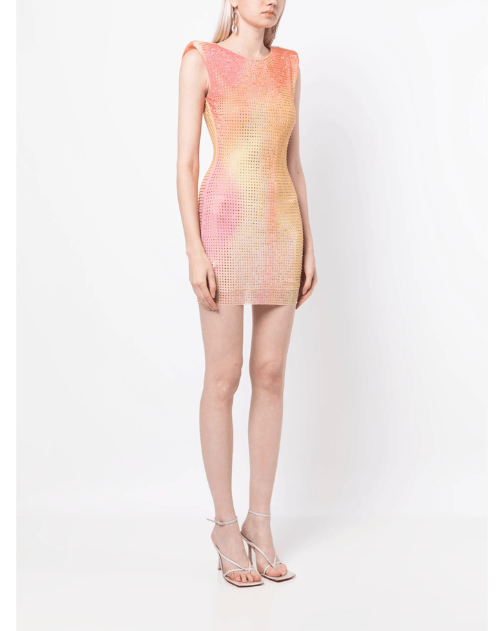 Rhinestone-embellished Mini Dress - Endless - UAE Rental and Resale for Women's Fashion
