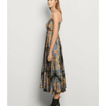 Riana satin midi dress - Endless - UAE Rental and Resale for Women's Fashion