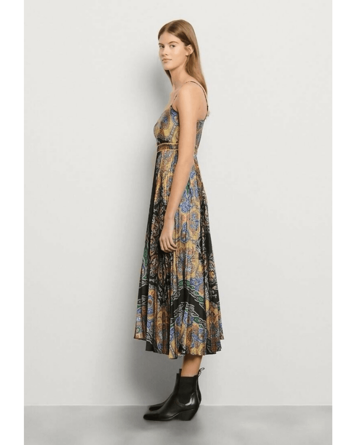 Riana satin midi dress - Endless - UAE Rental and Resale for Women's Fashion