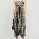 Riana satin midi dress - Endless - UAE Rental and Resale for Women's Fashion