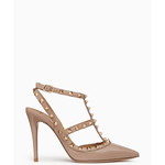 Rockstud 100 Caged Pumps in Patent Leather - Endless - UAE Rental and Resale for Women's Fashion