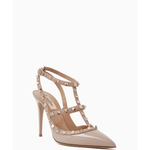 Rockstud 100 Caged Pumps in Patent Leather - Endless - UAE Rental and Resale for Women's Fashion