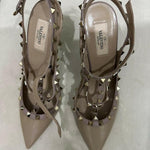 Rockstud 100 Caged Pumps in Patent Leather - Endless - UAE Rental and Resale for Women's Fashion