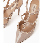 Rockstud 100 Caged Pumps in Patent Leather - Endless - UAE Rental and Resale for Women's Fashion
