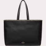 Rockstud Grainy Calfskin Tote Bag - Endless - UAE Rental and Resale for Women's Fashion