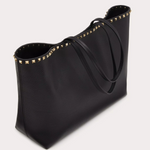 Rockstud Grainy Calfskin Tote Bag - Endless - UAE Rental and Resale for Women's Fashion