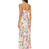 Romance Pleated Maxi Dress - Endless - UAE Rental and Resale for Women's Fashion