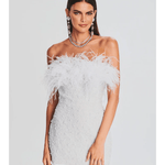 Ronit Pearl Dress - Endless - UAE Rental and Resale for Women's Fashion