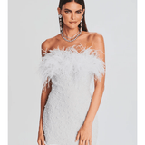 Ronit Pearl Dress - Endless - UAE Rental and Resale for Women's Fashion