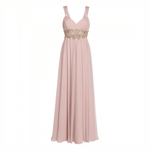 Rose-colored Robe Embroidery - Endless - UAE Rental and Resale for Women's Fashion