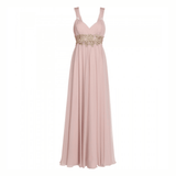 Rose-colored Robe Embroidery - Endless - UAE Rental and Resale for Women's Fashion