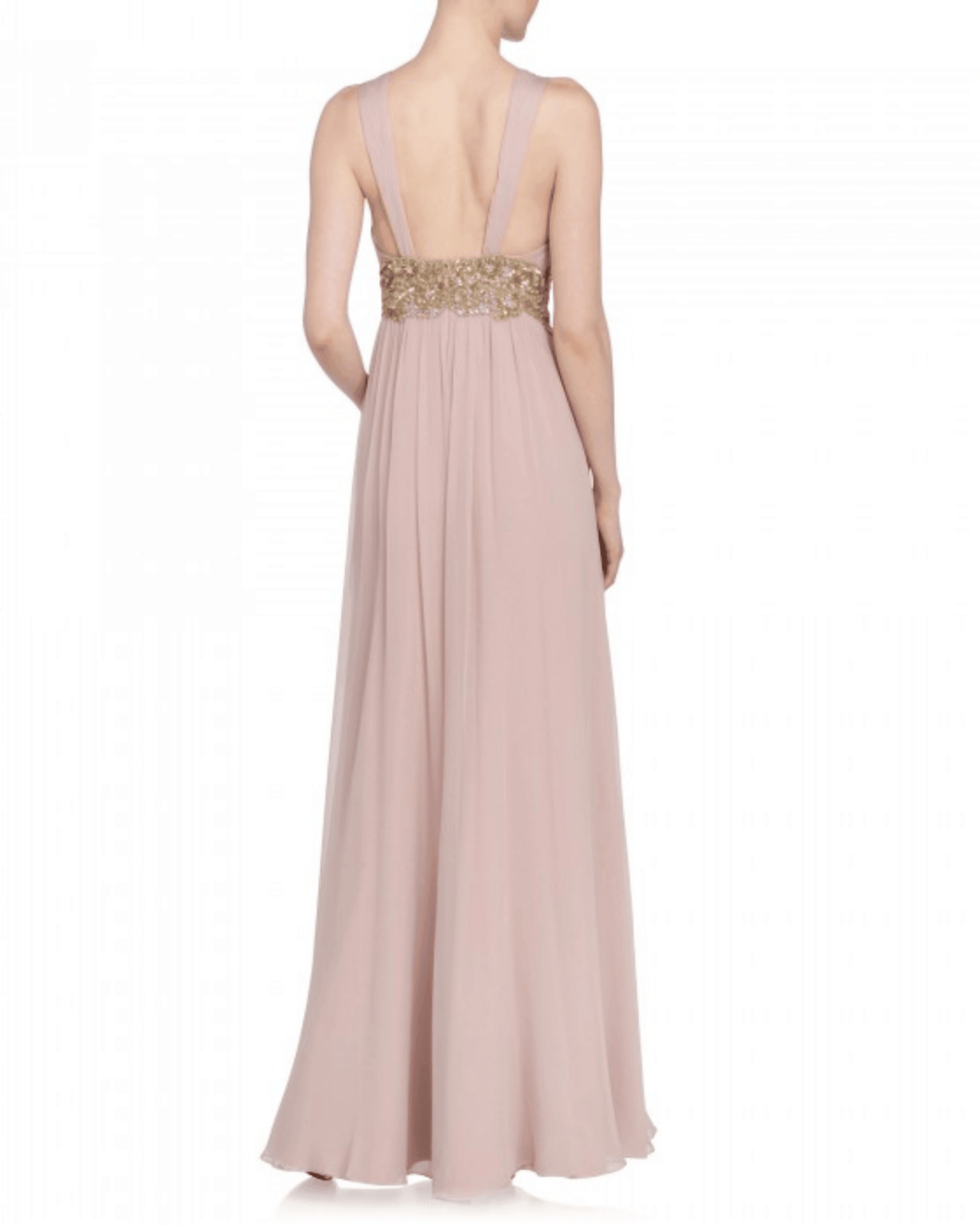 Rose-colored Robe Embroidery - Endless - UAE Rental and Resale for Women's Fashion