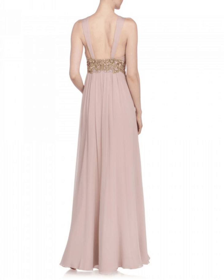 Rose-colored Robe Embroidery - Endless - UAE Rental and Resale for Women's Fashion