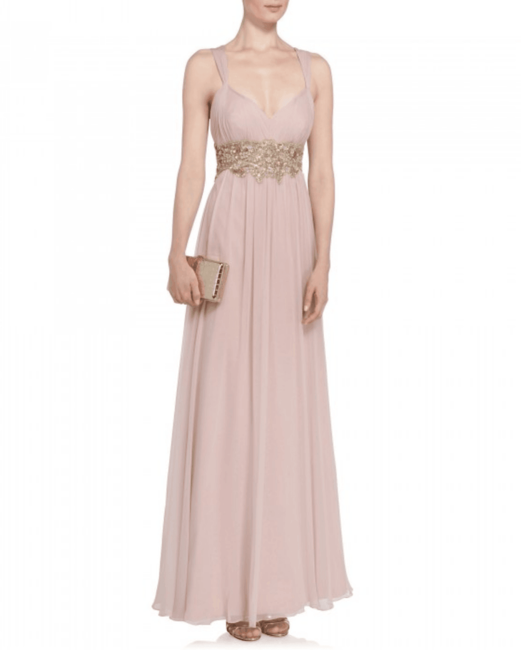 Rose-colored Robe Embroidery - Endless - UAE Rental and Resale for Women's Fashion