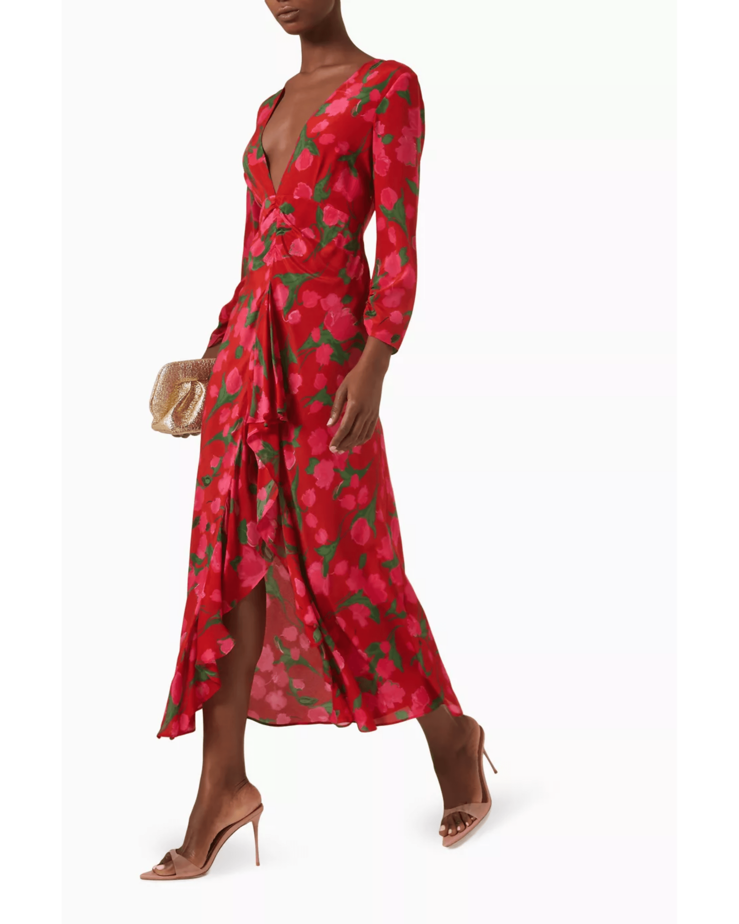 Rose Dress in Silk - Endless - UAE Rental and Resale for Women's Fashion