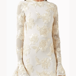 Rosita 3D Floral-embroidered Mini Dress - Endless - UAE Rental and Resale for Women's Fashion