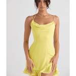 Rossella Buttercup Ruffle Mini Dress - Endless - UAE Rental and Resale for Women's Fashion