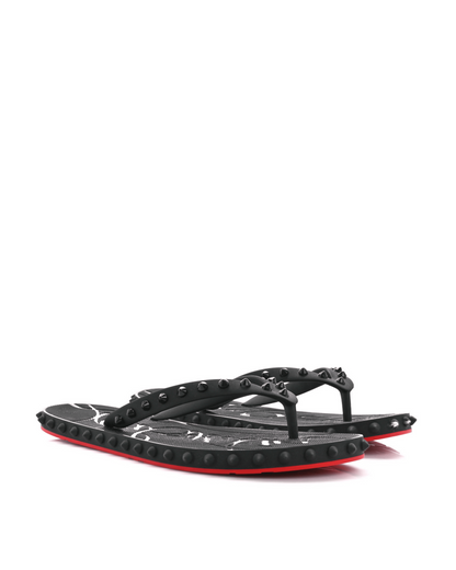 Rubber Spike Super Loubi Flip Flop - Endless