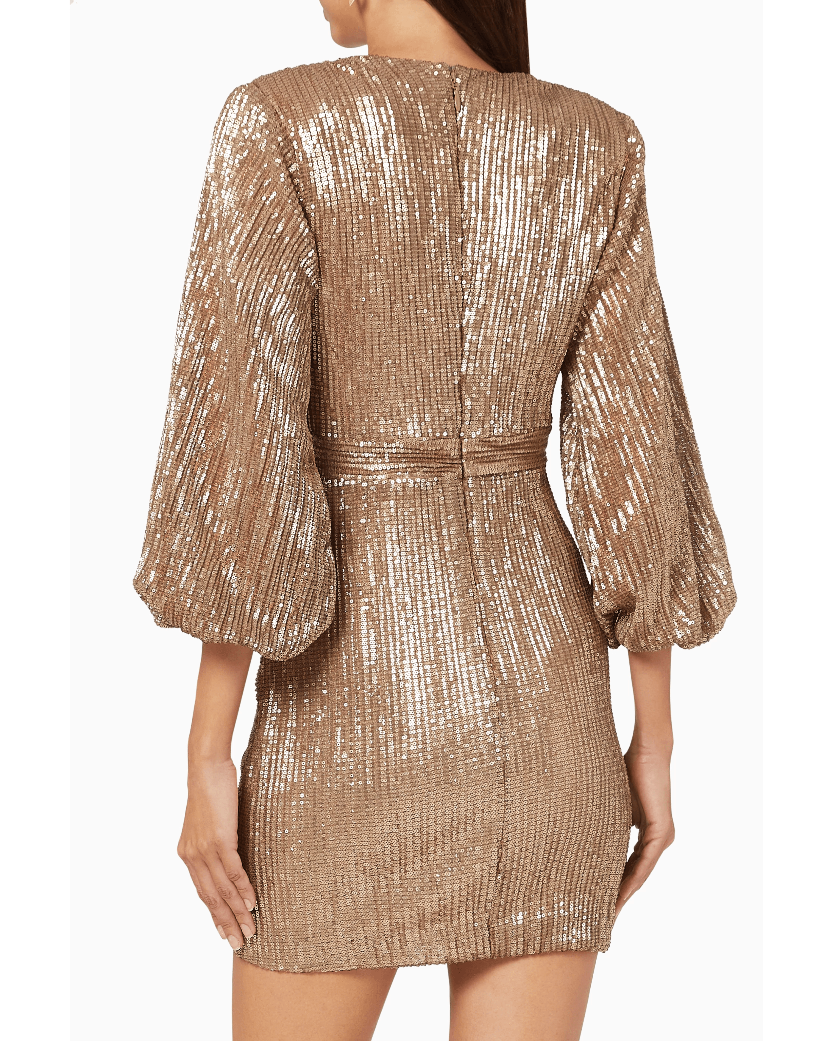 Ruby Holley Pleated Sequin Dress - Endless - UAE Rental and Resale for Women's Fashion