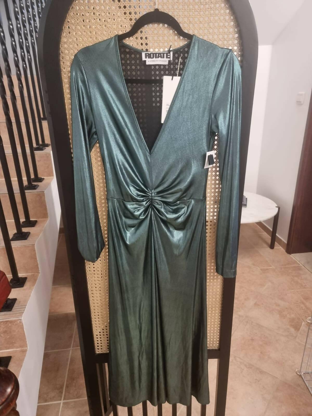 Ruched stretch-lame midi dress - Endless - UAE Rental and Resale for Women's Fashion