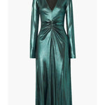 Ruched stretch-lame midi dress - Endless - UAE Rental and Resale for Women's Fashion
