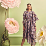 Ruffle Asymmetrical Dress - Endless - UAE Rental and Resale for Women's Fashion