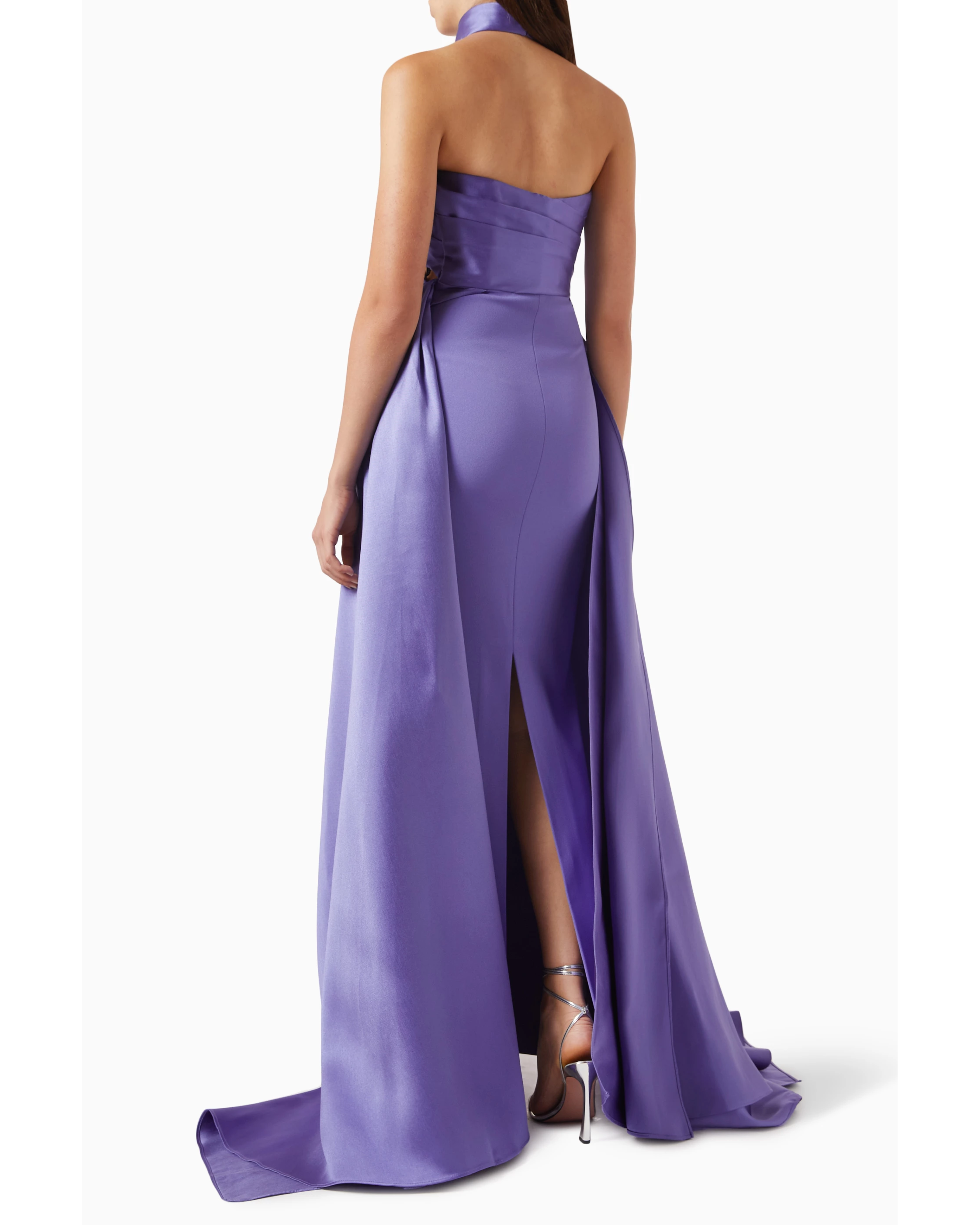 Rumi Halterneck Maxi Dress - Endless - UAE Rental and Resale for Women's Fashion
