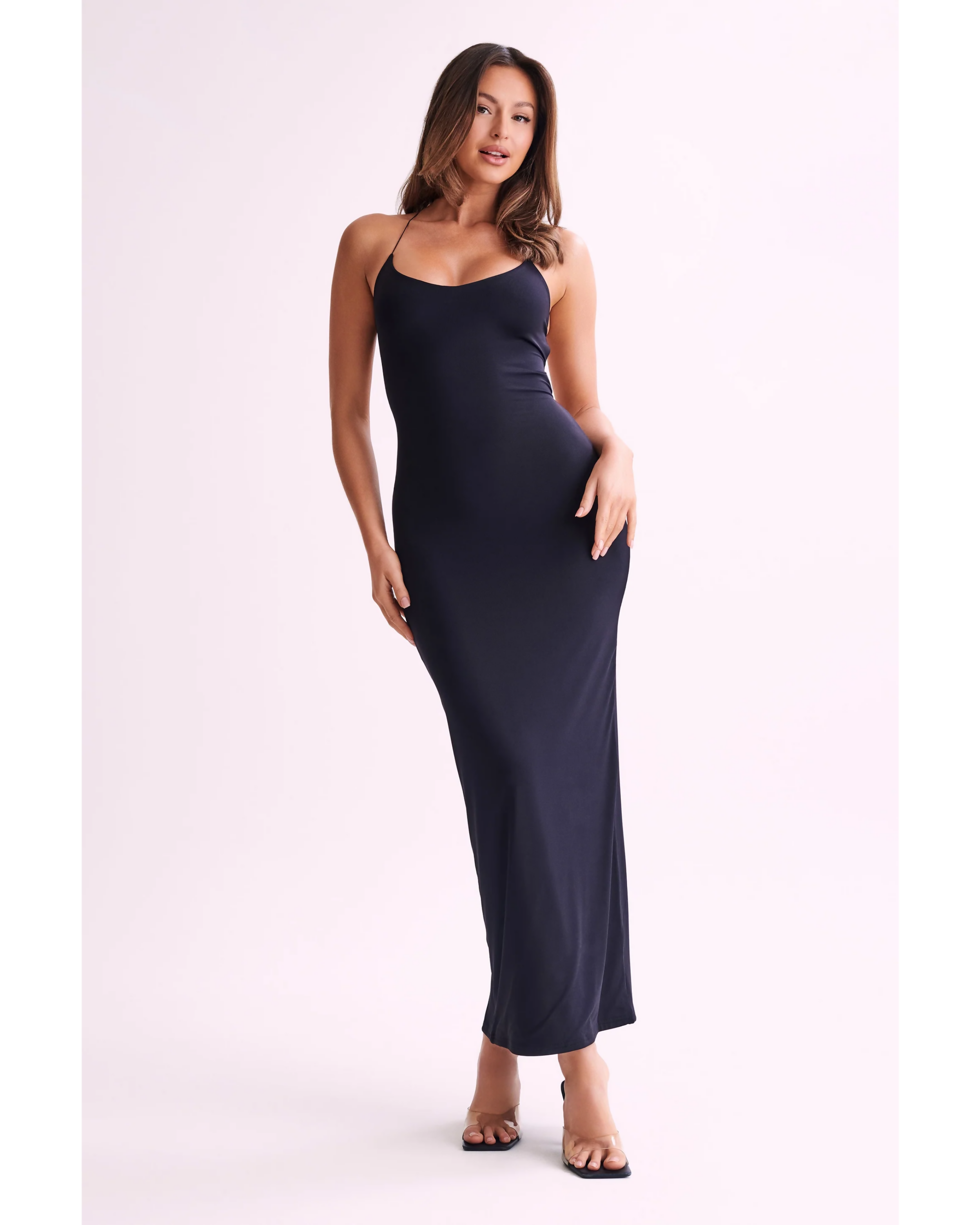Sabine Backless Maxi Dress - Endless - UAE Rental and Resale for Women's Fashion
