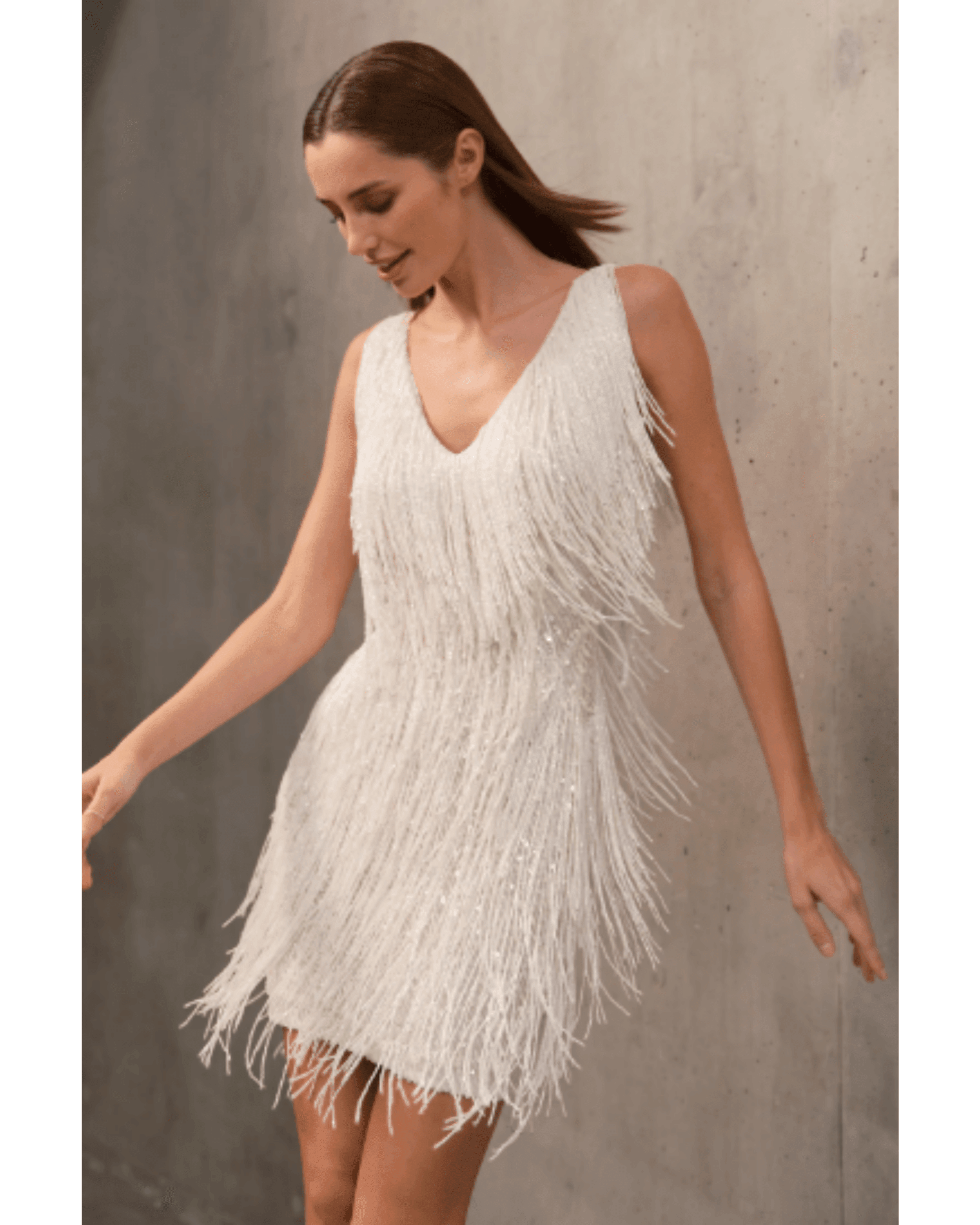 Sadie White Dress - Endless - UAE Rental and Resale for Women's Fashion