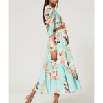 Sage Knotted Top And Skirt Set - Endless - UAE Rental and Resale for Women's Fashion