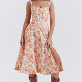 Saira Floral Midi Sundress