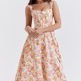 Saira Floral Midi Sundress
