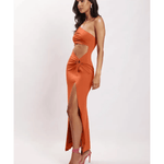 Sami Cut Out Midi Dress - Endless - UAE Rental and Resale for Women's Fashion