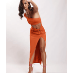 Sami Cut Out Midi Dress - Endless - UAE Rental and Resale for Women's Fashion